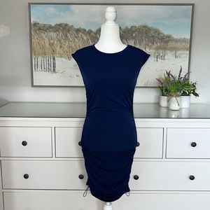NWT MICHAEL Michael 💙 Kors Beautiful Prussian Blue Sleeveless Bodycon Dress 💙